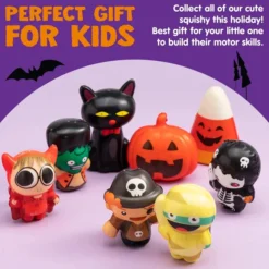10Pcs Squishy Toys For Halloween -Spirit Halloween Shop 10 Pcs Halloween Themed Squishy Toys 3 result 600x600 1