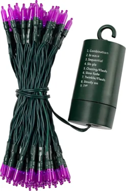 100-Count Purple Halloween LED String Lights 34ft 11 100-Count Purple Halloween LED String Lights 34ft -Spirit Halloween Shop 100 Count Purple Halloween LED String Lights 34ft 4 result 600x908 1