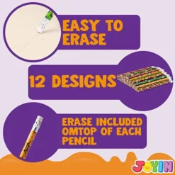 108Pcs Halloween Pencil -Spirit Halloween Shop 108Pcs Halloween Pencil 3 2 600x600 1