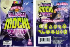 36Pcs Squishy Toys In Blind Bags With 12 Halloween Characters -Spirit Halloween Shop 12 Designs Halloween Mochi Stress Relief 36 Pcs 6 600x399 1