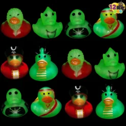 12Pcs Halloween Duckies Glow In The Dark Bath Toys -Spirit Halloween Shop 12 Pcs 6 Designs Halloween Duckies Glow in the Dark 2 result 600x600 1