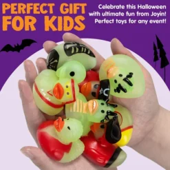 12Pcs Halloween Duckies Glow In The Dark Bath Toys -Spirit Halloween Shop 12 Pcs 6 Designs Halloween Duckies Glow in the Dark 5 result 600x600 1