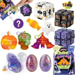 12 Pcs Blind Bag Halloween Theme Toy Set