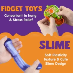 12 Pcs Blind Bag Halloween Theme Toy Set -Spirit Halloween Shop 12 Pcs Blind Bag Halloween Theme Stress Relief Toy Set 3 result 600x600 1