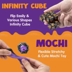 12 Pcs Blind Bag Halloween Theme Toy Set -Spirit Halloween Shop 12 Pcs Blind Bag Halloween Theme Stress Relief Toy Set 4 result 600x600 1