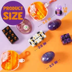 12 Pcs Blind Bag Halloween Theme Toy Set -Spirit Halloween Shop 12 Pcs Blind Bag Halloween Theme Stress Relief Toy Set 6 result 600x600 1