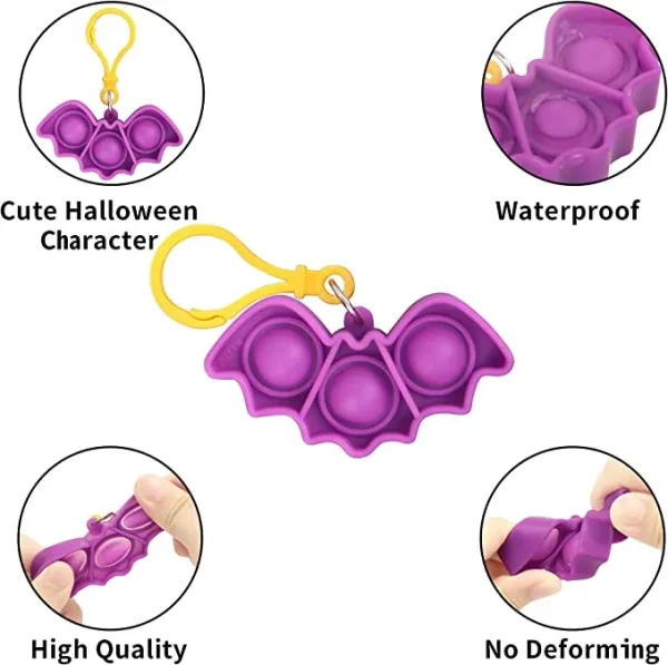 12Pcs Halloween Bubble Toy 6 Halloween Character Designs 6 12Pcs Halloween Bubble Toy 6 Halloween Character Designs - Image 4