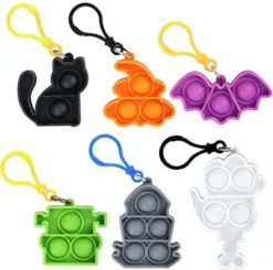 12Pcs Halloween Bubble Toy 6 Halloween Character Designs