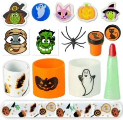 12Pcs Halloween Prefilled Pumpkin Box