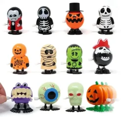 12 Pack Halloween Wind Up Toys -Spirit Halloween Shop 12Pcs Halloween Themed Windup Toys 1 600x579 1