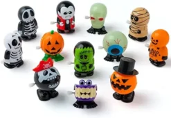 12 Pack Halloween Wind Up Toys -Spirit Halloween Shop 12Pcs Halloween Themed Windup Toys 4 600x414 1