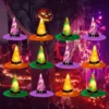 12Pcs Witch Hat String Lights 1 12Pcs Witch Hat String Lights -Spirit Halloween Shop 12Pcs Witch Hat String Lights 1 result 600x600 1