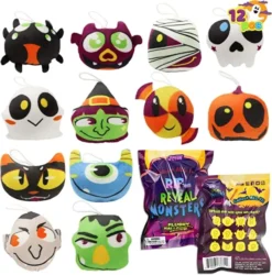 12pcs Halloween Mini Plush Toys
