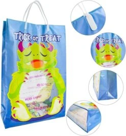 12Pcs See-Through Halloween Tote Bag -Spirit Halloween Shop 13128 4 600x646 1