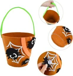 6pcs Trick Or Treat Halloween Bucket 10 6pcs Trick Or Treat Halloween Bucket -Spirit Halloween Shop 13148 3 600x627 1