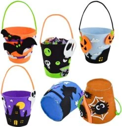 6pcs Trick Or Treat Halloween Bucket 12 6pcs Trick Or Treat Halloween Bucket -Spirit Halloween Shop 13148 5 600x626 1