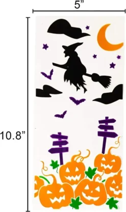 150Pcs Cellophane Rectangle Treat Bags -Spirit Halloween Shop 150Pcs Cellophane Rectangle Treat Bags 6 600x1010 1