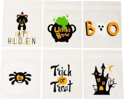 150Pcs Halloween Cellophane Treat Bags -Spirit Halloween Shop 150Pcs Halloween Cellophane Treat Bags 7 600x482 1