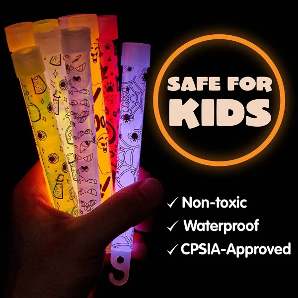 18pcs Halloween Glow Stick Assortment 8 18pcs Halloween Glow Stick Assortment - Image 6