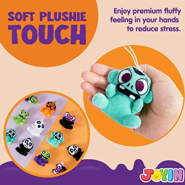 18Pcs Blind Bag Halloween Mini Plush Toy Assortment 7 18Pcs Blind Bag Halloween Mini Plush Toy Assortment - Image 5