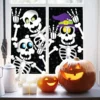 2pcs 3D Skeleton Halloween Window Covers (30x72in) -Spirit Halloween Shop 2 Pcs Cute Skeleton Window Covers 30 x 72 1 600x600 1