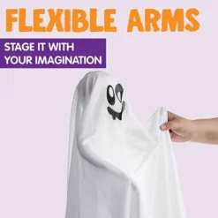 2 Pcs Lightup Hanging White Ghost 35.4in -Spirit Halloween Shop 2 Pcs Lightup Hanging White Ghost 35 5 600x600 1