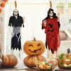 2pcs Halloween Skeleton Grim Reaper Decoration 16in -Spirit Halloween Shop 2 Pcs Poseable Grim Reaper Full Body Skeleton 5 600x600 1