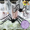 2 Pcs Spiders With 800sqft Cobweb -Spirit Halloween Shop 2 Pcs Spiders with 800sqft Cobweb 2 600x600 1