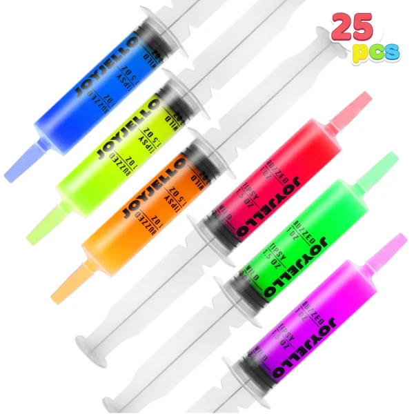 25Pcs Halloween Jello Shot Syringe 4 25Pcs Halloween Jello Shot Syringe - Image 2