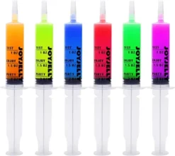 100pcs Halloween Syringe Pudding Shots 2oz