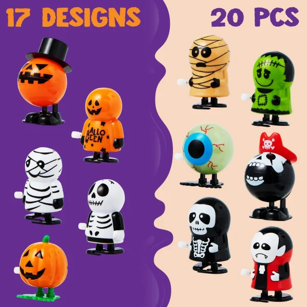 20Pcs Halloween Assorted Jumping Pop Toy 4 20Pcs Halloween Assorted Jumping Pop Toy - Image 2