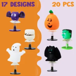 20Pcs Halloween Assorted Jumping Pop Toy 9 20Pcs Halloween Assorted Jumping Pop Toy -Spirit Halloween Shop 20pcs Halloween Assorted Jumping Popper Toy 4 result 600x600 1