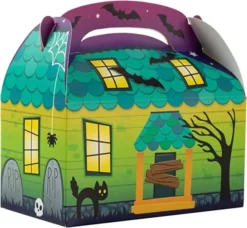 24pcs 3D Halloween Treat Boxes 6in X 6in X 3.5in -Spirit Halloween Shop 24 Pcs 3d Halloween House Cardboard Treat Boxes 1 结果 1 600x553 1