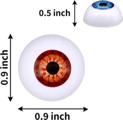 24pcs Halloween Eyeballs Decoration -Spirit Halloween Shop 24 Pcs Halloween Scary Realistic Eyes 7 result 600x584 1