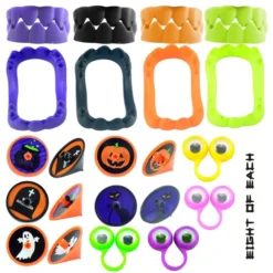 24Pcs Halloween Prefilled Skull Bucket With Party Favors -Spirit Halloween Shop 24Pcs Halloween Prefilled Skull Bucket with Party Favors 3 result 600x600 1