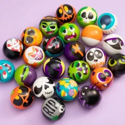 24Pcs Soft Squishy Stress Balls For Halloween -Spirit Halloween Shop 24Pcs Soft Squishy Stress Balls for Halloween 6 600x600 1