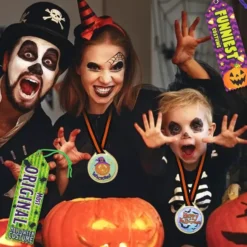24pcs Halloween Medal Trophies And Trophy Ribbons -Spirit Halloween Shop 24pcs Halloween Medal Trophies and Trophy Ribbons 5 result 600x600 1