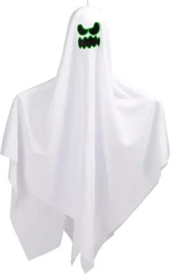 4Pcs Halloween Glow-in-the-dark Hanging Ghosts 27.5in -Spirit Halloween Shop 27.5 Halloween Glow in the dark Hanging Ghosts 4 Packs 1 600x968 1