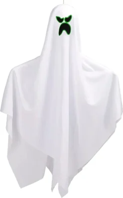 4Pcs Halloween Glow-in-the-dark Hanging Ghosts 27.5in -Spirit Halloween Shop 27.5 Halloween Glow in the dark Hanging Ghosts 4 Packs 7 600x968 1