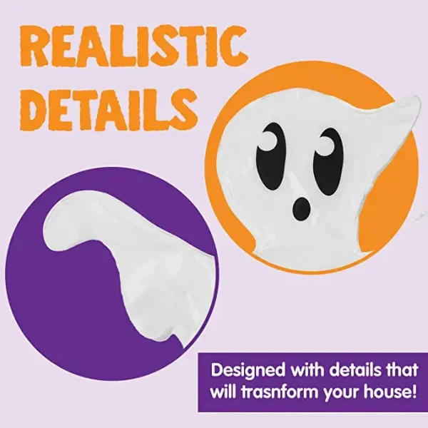 2Pcs Cute Treewrap White Ghost 5 2Pcs Cute Treewrap White Ghost - Image 3