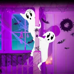2Pcs Cute Treewrap White Ghost 12 2Pcs Cute Treewrap White Ghost -Spirit Halloween Shop 2Pcs Cute Treewrap White Ghost 5 600x600 1