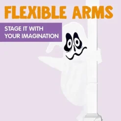 2Pcs Fat Treewrap White Ghost 47in -Spirit Halloween Shop 2Pcs Fat Treewrap White Ghost 47in 3 600x600 1