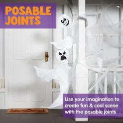 2Pcs Halloween Bendable Tree Wrap Ghost 53in -Spirit Halloween Shop 2Pcs Halloween Bendable Tree Wrap Ghost 53in 6 600x600 1