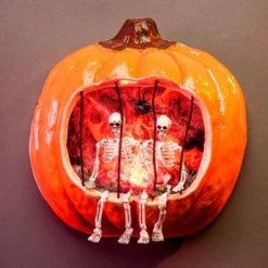 2Pcs Halloween Pumpkin Wall Decorations -Spirit Halloween Shop 2Pcs Halloween Pumpkin Wall Decorations 4 result 600x600 1