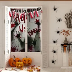 2Pcs Zombie Hand Window Covers+Weapon Garland -Spirit Halloween Shop 2Pcs Zombie Hand Window CoversWeapon Garland 4 result 600x600 1
