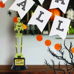 2pcs Halloween Best Costume Skeleton Trophy -Spirit Halloween Shop 2pcs Halloween Best Costume Skeleton Trophy 2 result 600x600 1