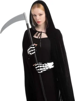 Grim Reaper Halloween Costume Accessories -Spirit Halloween Shop 3 Pcs Spooky Grim Reaper Accessories Set 1 600x803 1