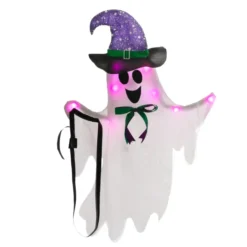 Light Up Halloween Tree Ghost Decoration 33in