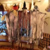 3Pcs Hanging Witch With Bendable Arms 35.3in
