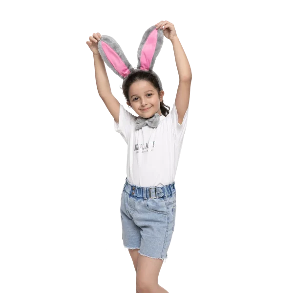 3pcs Bunny Halloween Costume Accessories Set 4 3pcs Bunny Halloween Costume Accessories Set - Image 2